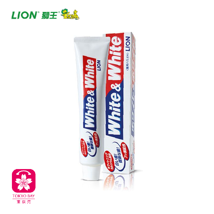 Lion狮王 | 美白牙膏 | 亮白口气清新 | 150g